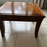 2 bouts de canapé en merisier Roche Bobois
