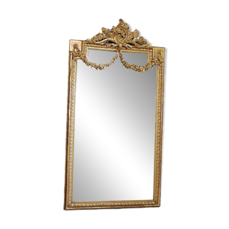 19th century mirror 175 x 92