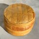 De Sede house style pouf in fauv leather patchwork, 1970s design