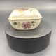 Vintage porcelain jewellery box Zsolnay Pécs, hand-painted, d