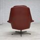 1970s, Danish design by H.W.Klein, swivel armchair, furniture leather.
