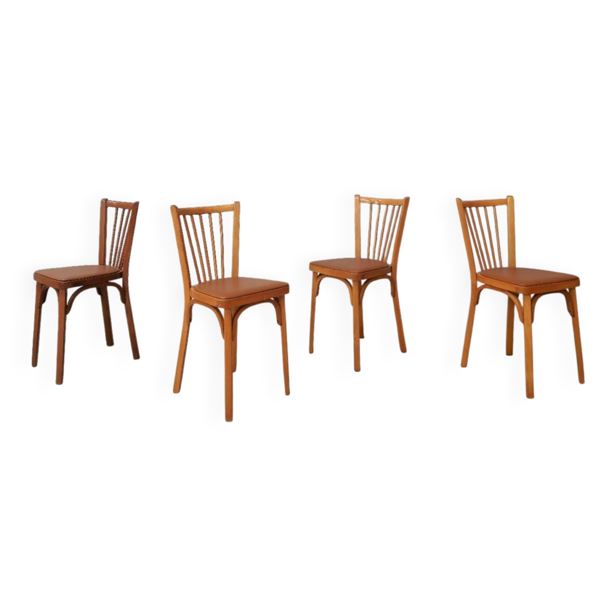 4 Baumann chairs no. 153