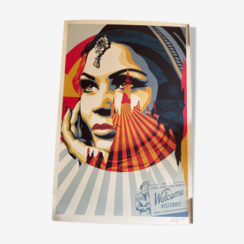 Shepard Fairey (OBEY) Target Exceptions, signed and dated by artist