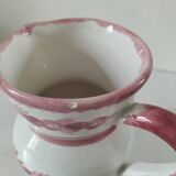 Henriot Quimper Camaïeu pink collection pitcher