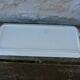Vintage Long Ceramic Dish Art Deco Flowers