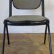 4 chaises Vertebra noires