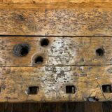 Old carpenter's workbench