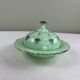 Jade green opaline bonbonnière