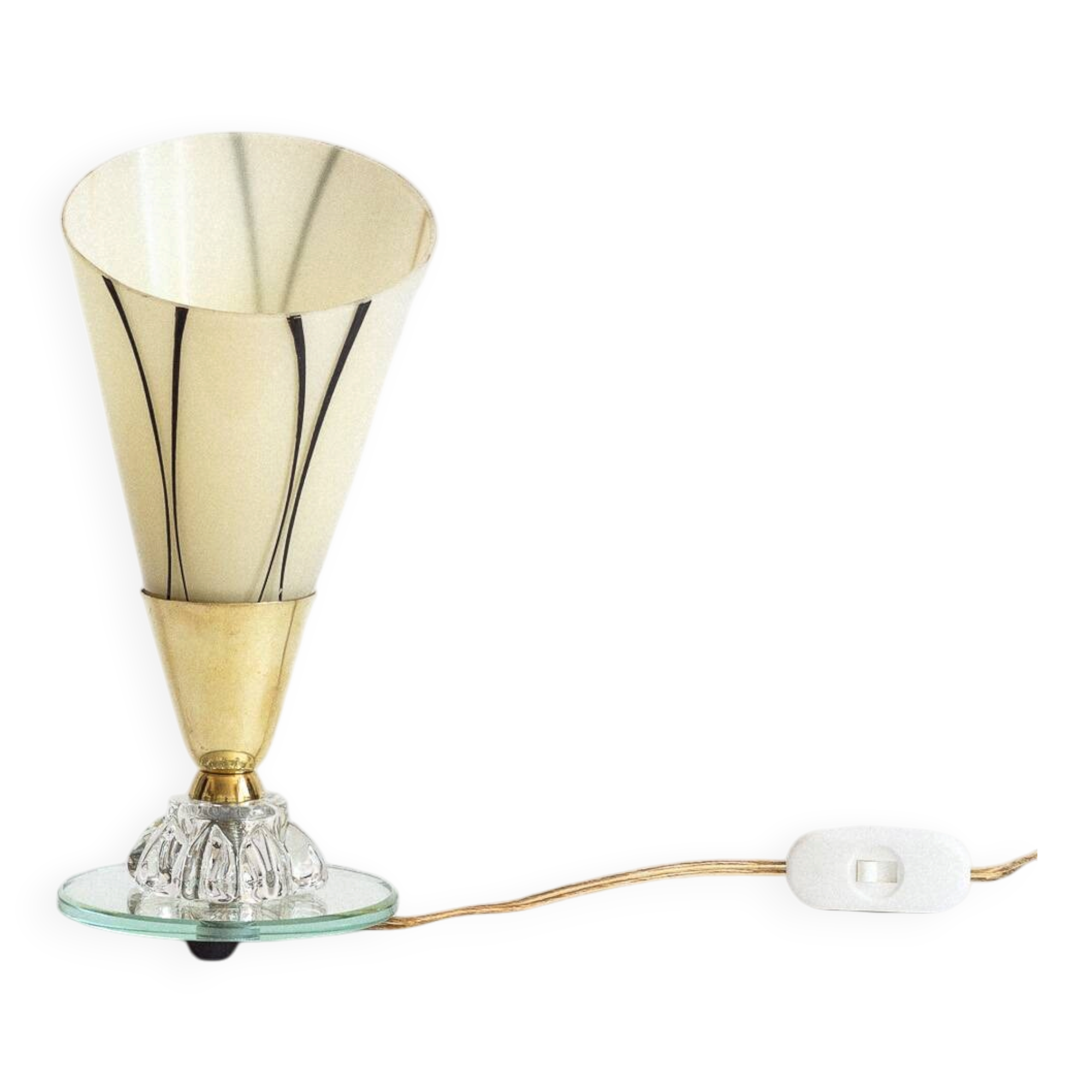 Tulip lamp or Art Deco torch – France – 1930s