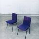 Set of Mid-Century Modern Robin Chairs by Pierre Guariche for Meurop, Belgium, 1950s