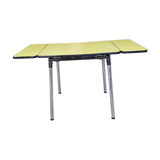 Yellow formica table