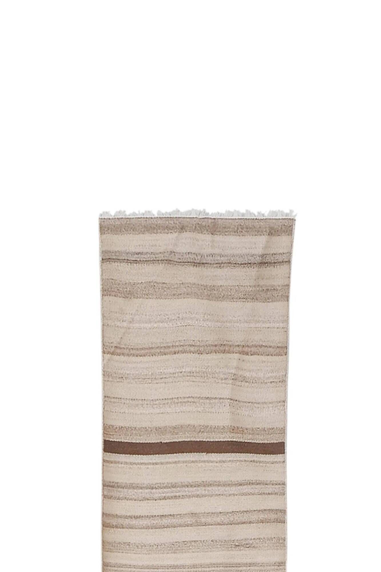 Vintage Turkish hallway rug 63x624 cm