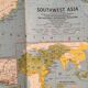 Southwest Asia National Geographic map 1963