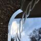 Mirror beveled and chiseled 27x33cm