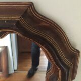 Wooden mirror