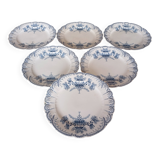 Flat plates ironstone St Amand Hamage 'Regency'