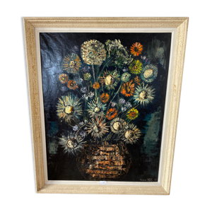 Tableau « bouquet de fleurs »