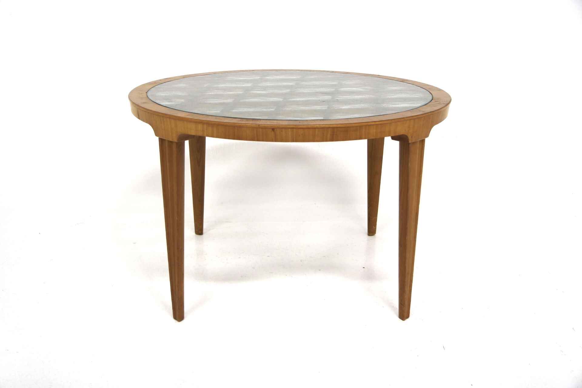 Table basse en noyer, Niels Enström, Ferdinand Lundquist & Co, Suède, 1940