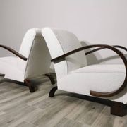 Armchairs by Jindrich Halabala, 1940s
