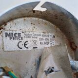 Vintage Chrome Pendant Light