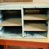 Furniture with mint curtains