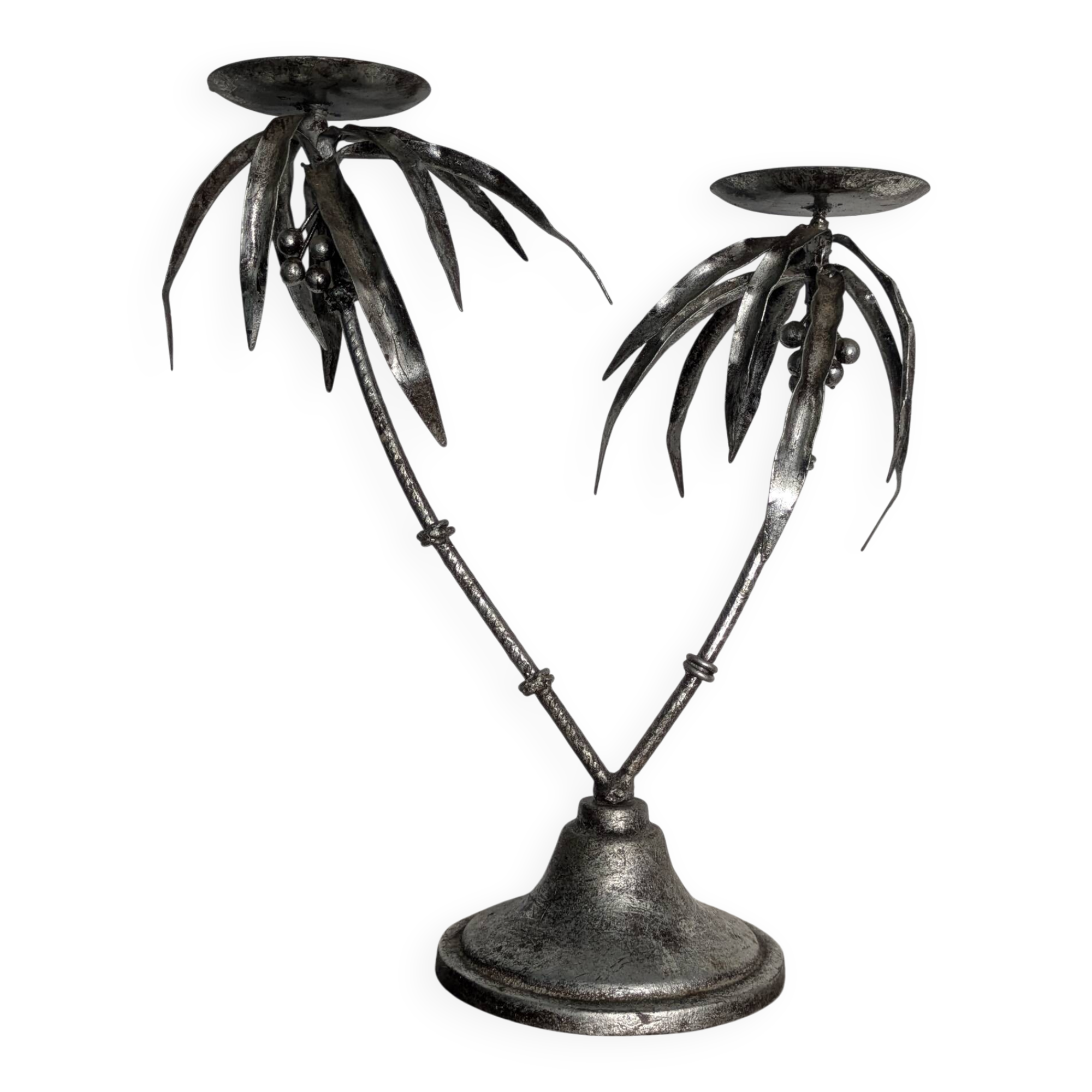 Magnificent vintage Hollywood Regency candlestick