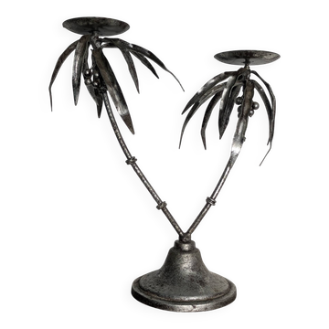 Magnificent vintage Hollywood Regency candlestick