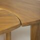 Table basse en orme massif, 1970s