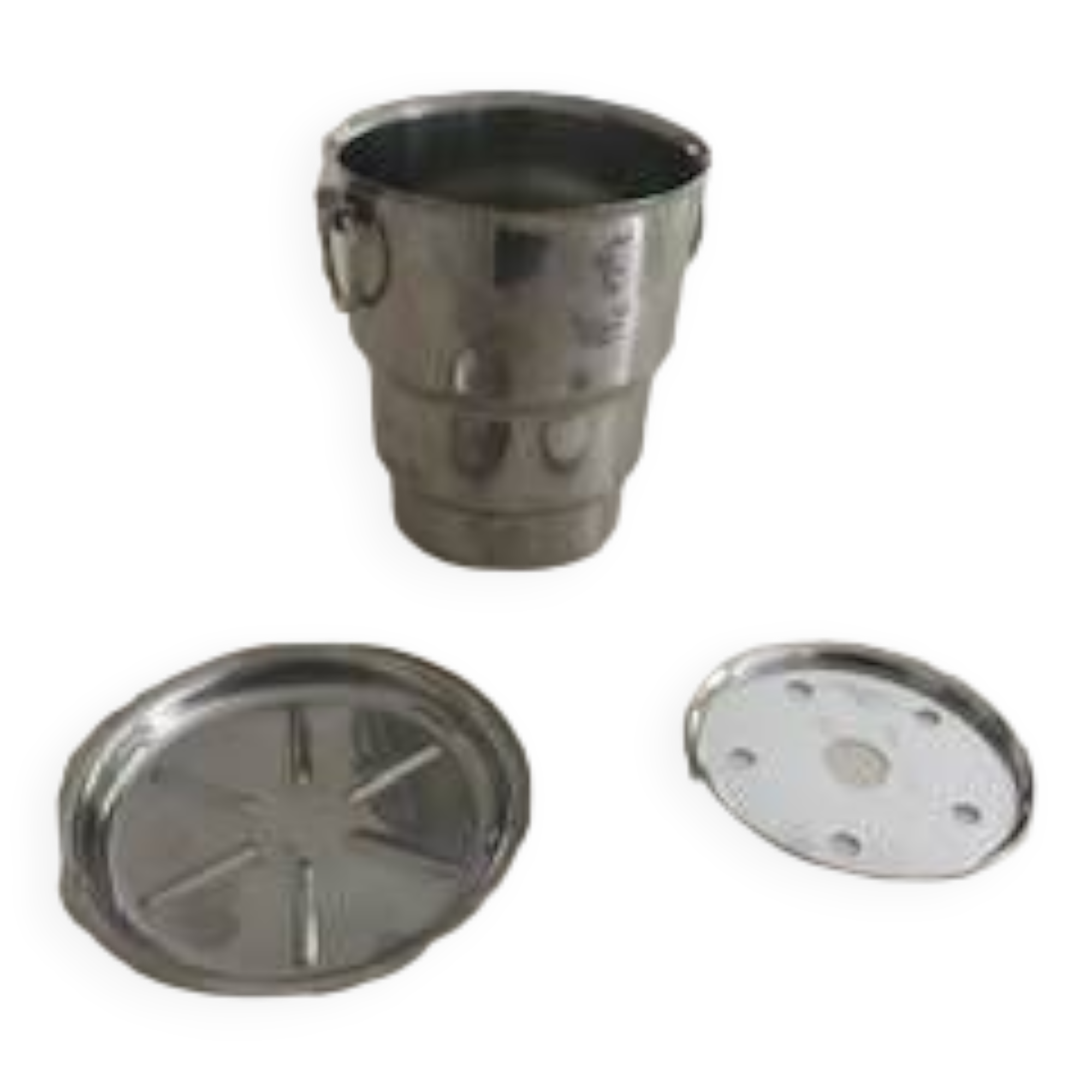 Stainless ice bucket