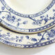 Paire de plats Creil & Montereau