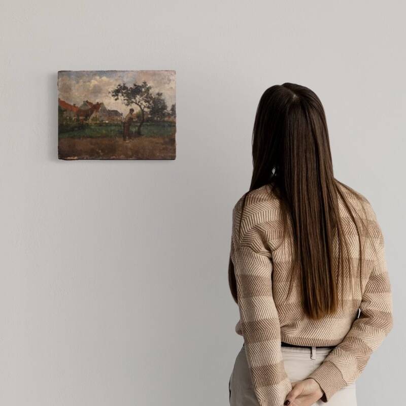 Dutch painting from the 19th century, Impressionist landscape