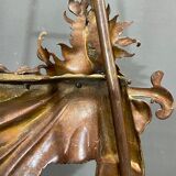 Bronze table mirror late nineteenth