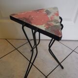 Side table, tripod, hairpin leg