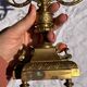 Vintage Candlestick - Brass Candlestick - 3-Arm Candlestick