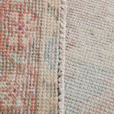 Tapis persan vintage rouge et beige 3 x 9, 98 x 285 cm SK 21187