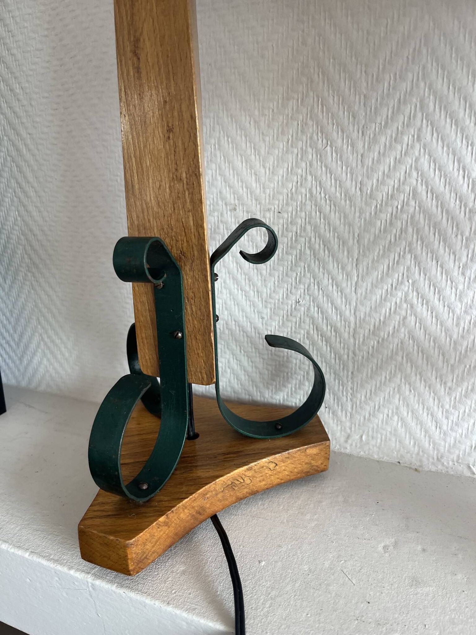 Lampe de bureau vintage fifties style Prouvé
