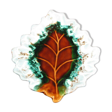 Empty pocket cup ashtray Leaf sign fpp vallauris