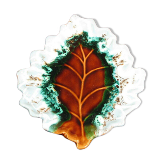 Empty pocket cup ashtray Leaf sign fpp vallauris