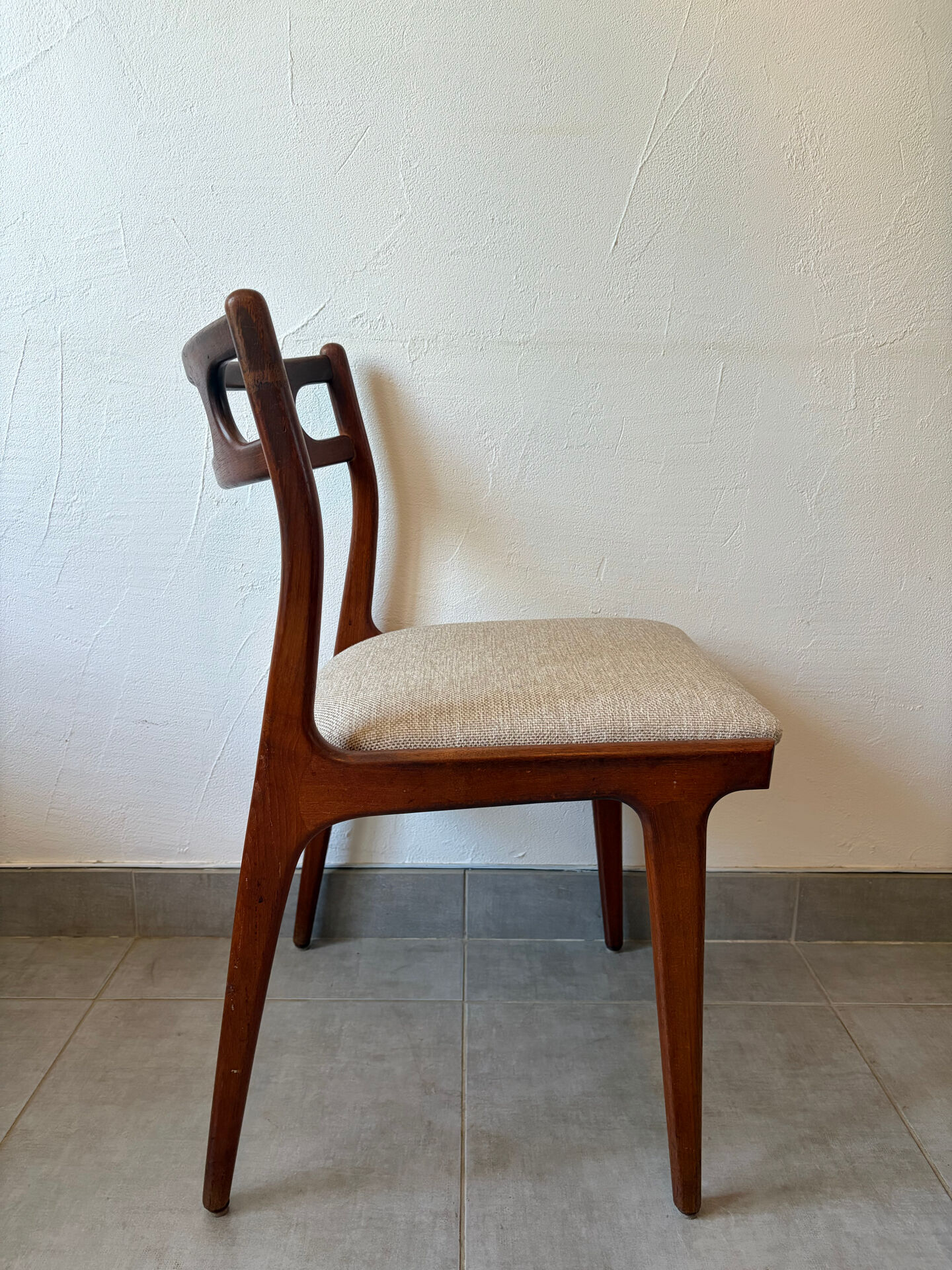 4 Scandinavian teak chairs Samcom Andersen Johannes