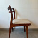 4 Scandinavian teak chairs Samcom Andersen Johannes