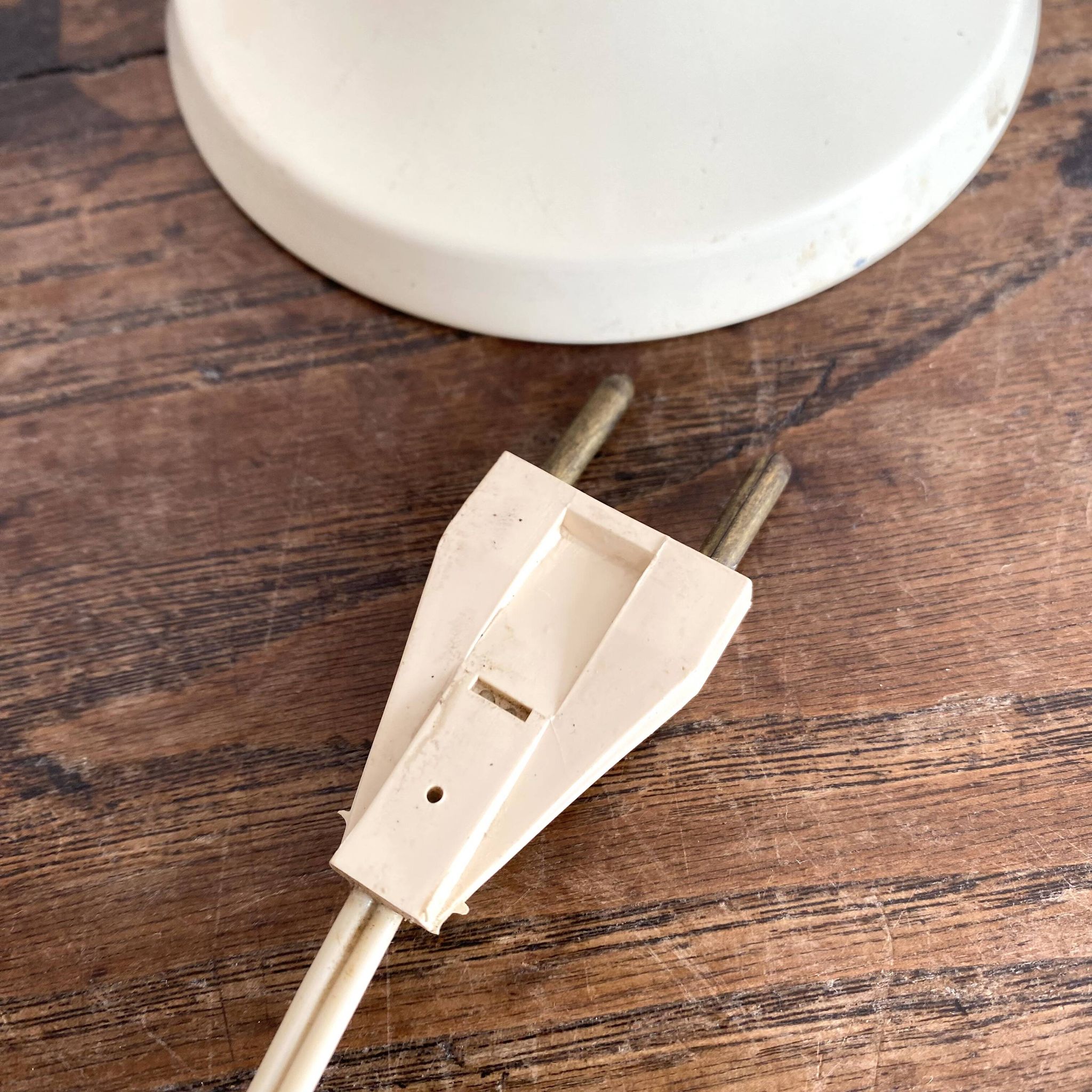Lampe spot  vintage à poser , pied tulipe , 1970