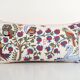 Vintage embroidered cushion cover 46x86 cm