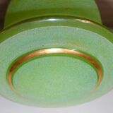 Vintage aluminum and glass ceiling