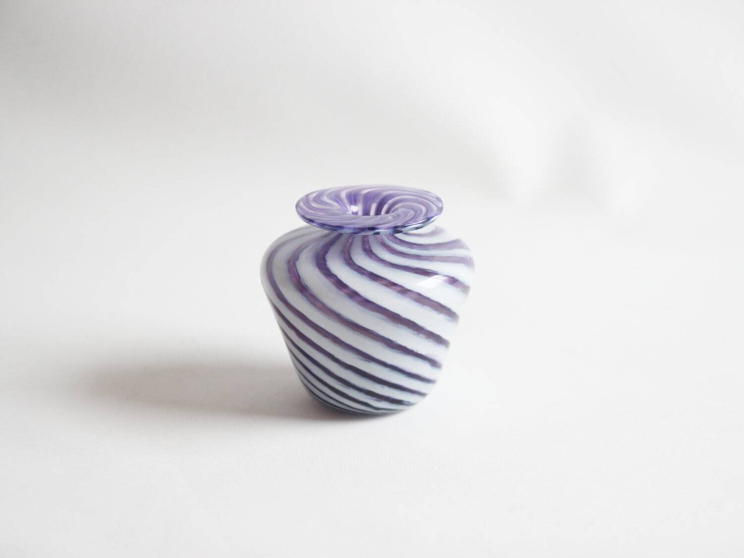 Blown glass vase