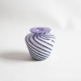 Blown glass vase
