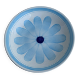 Large fruit bowl, classic French glass dish