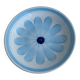 Large fruit bowl, classic French glass dish