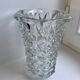 Crystal vase 50s