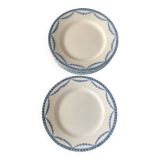 Set of 6 iron earth plates