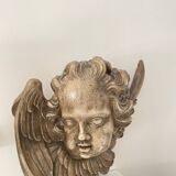 Ancienne tête d'ange en plâtre